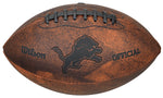 Detroit Lions Football - Vintage Throwback - 9 Inches