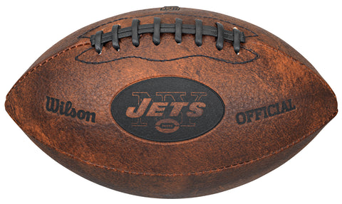 New York Jets Football - Vintage Throwback - 9 Inches