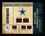 Dallas Cowboys Clock - 14x19 Scoreboard - Bluetooth