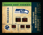 Seattle Seahawks Clock - 14x19 Scoreboard - Bluetooth