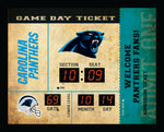 Carolina Panthers Clock - 14x19 Scoreboard - Bluetooth