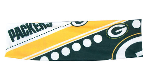 Green Bay Packers Stretch Patterned Headband