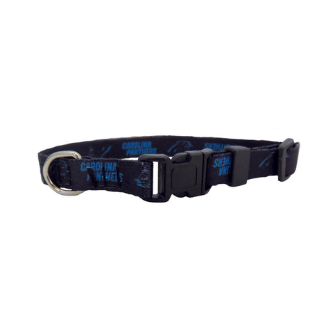 Carolina Panthers Pet Collar Size XS