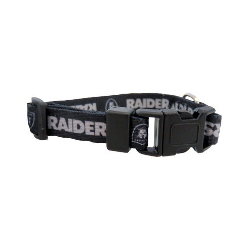 Oakland Raiders Pet Collar Size XS