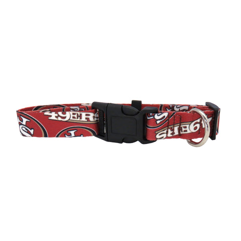 San Francisco 49ers Pet Collar Size L