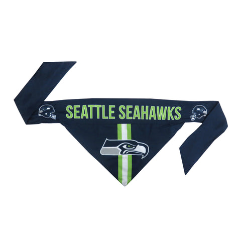Seattle Seahawks Pet Bandanna Size S