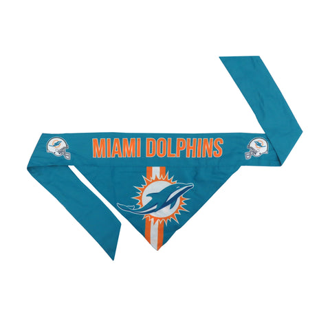 Miami Dolphins Pet Bandanna Size XS