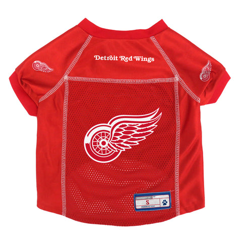 Detroit Red Wings Pet Jersey Size S