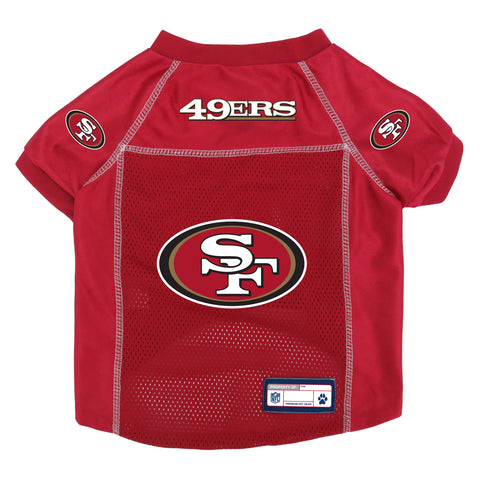 San Francisco 49ers Pet Jersey Size XS