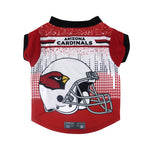 Arizona Cardinals Pet Performance Tee Shirt Size XS