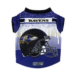 Baltimore Ravens Pet Performance Tee Shirt Size L