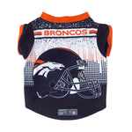 Denver Broncos Pet Performance Tee Shirt Size S