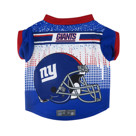 New York Giants Pet Performance Tee Shirt Size S