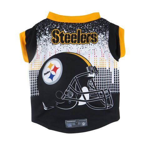 Pittsburgh Steelers Pet Performance Tee Shirt Size L