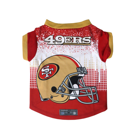 San Francisco 49ers Pet Performance Tee Shirt Size S