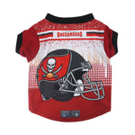 Tampa Bay Buccaneers Pet Performance Tee Shirt Size L