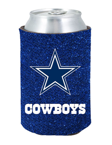 Dallas Cowboys Kolder Kaddy Can Holder - Glitter