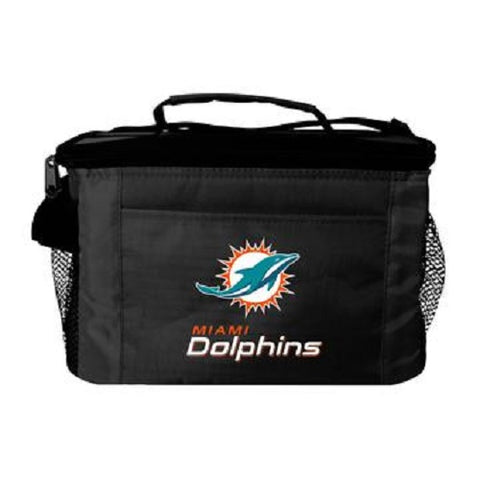 Miami Dolphins Kolder Kooler Bag 6 Pack Black