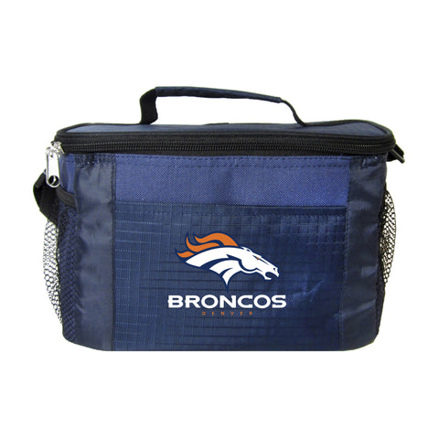 Denver Broncos Kolder Kooler Bag 6 Pack Blue