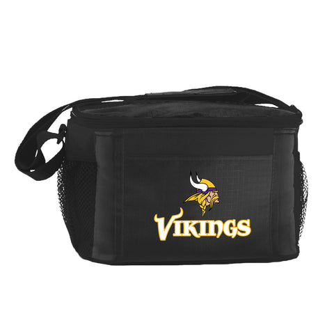 Minnesota Vikings Kolder Kooler Bag - 6pk - Black