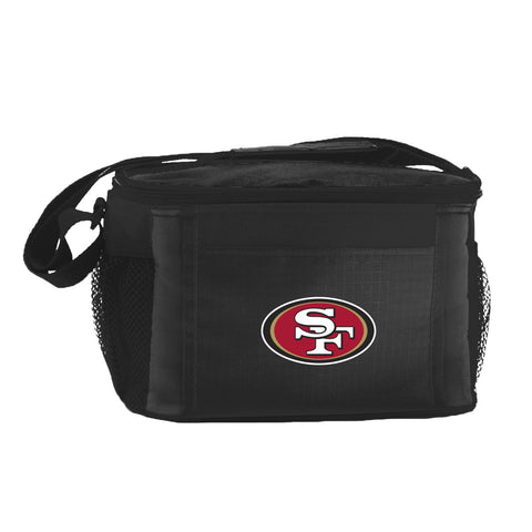 San Francisco 49ers Kolder Kooler Bag - 6pk - Black