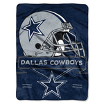 Dallas Cowboys Blanket 60x80 Raschel Prestige Design