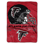 Atlanta Falcons Blanket 60x80 Raschel Prestige Design