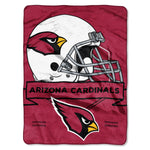 Arizona Cardinals Blanket 60x80 Raschel Prestige Design