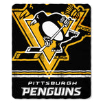 Pittsburgh Penguins Blanket 50x60 Fleece Fade Away Design