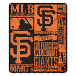 San Francisco Giants Blanket 50x60 Fleece Strength Design
