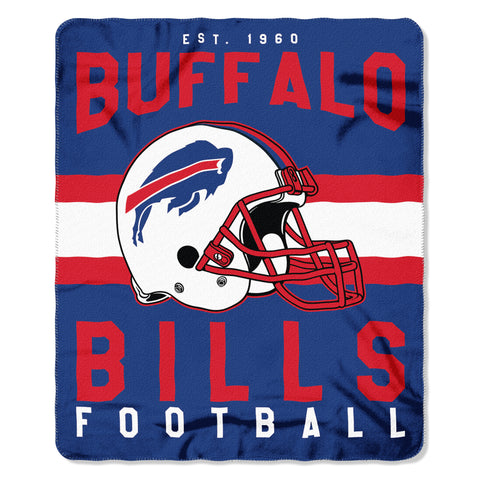 Buffalo Bills Blanket 50x60 Fleece Singular Design
