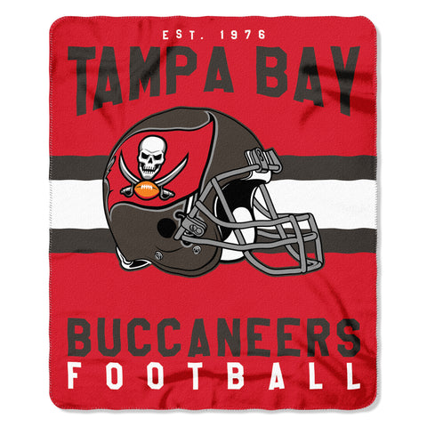 Tampa Bay Buccaneers Blanket 50x60 Fleece Singular Design