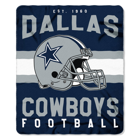 Dallas Cowboys Blanket 50x60 Fleece Singular Design