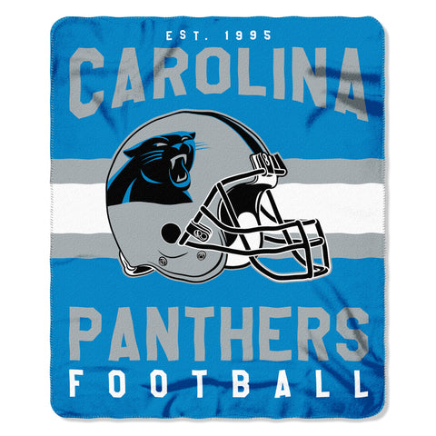 Carolina Panthers Blanket 50x60 Fleece Singular Design