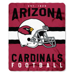 Arizona Cardinals Blanket 50x60 Fleece Singular Design