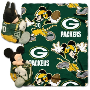 Green Bay Packers Blanket Disney Hugger