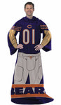 Chicago Bears Blanket Comfy Throw Player Design