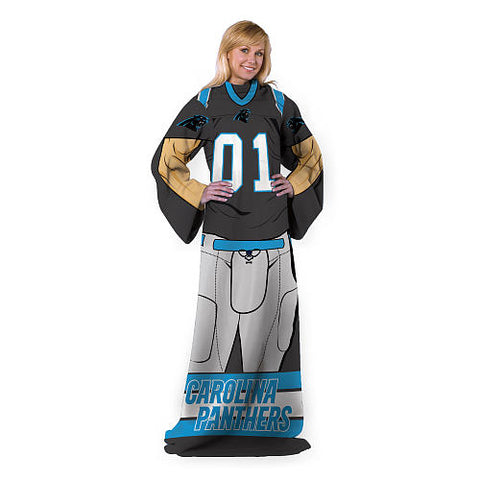 Carolina Panthers Blanket 48x71 Comfy Throw Player Design