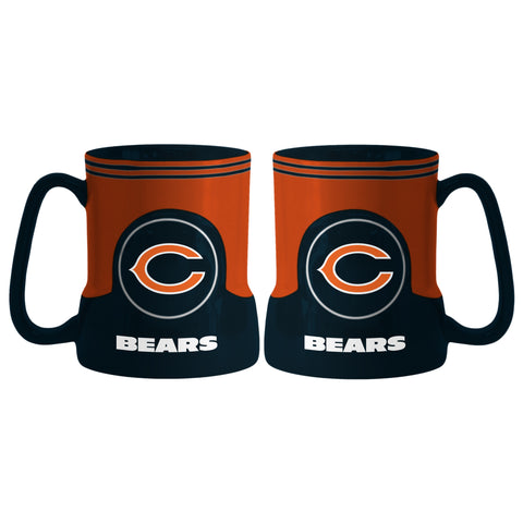 Chicago Bears Coffee Mug - 18oz Game Time (New Handle)