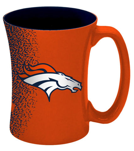 Denver Broncos Coffee Mug - 14 oz Mocha