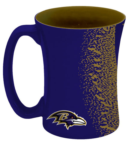 Baltimore Ravens Coffee Mug - 14 oz Mocha