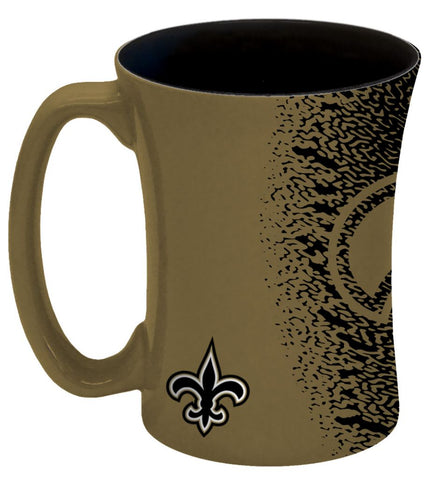 New Orleans Saints Coffee Mug - 14 oz Mocha