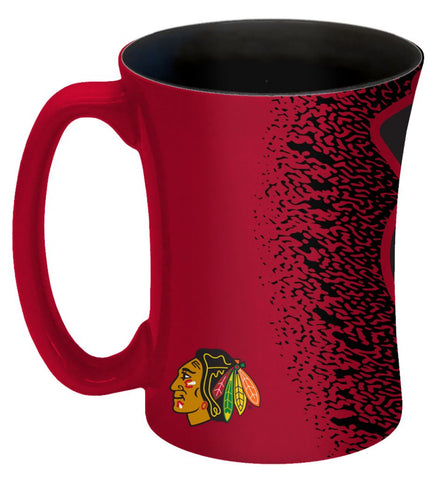 Chicago Blackhawks Coffee Mug - 14 oz Mocha