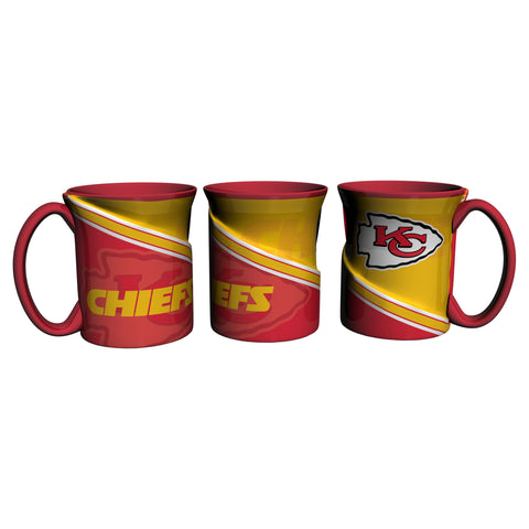 Kansas City Chiefs Coffee Mug 18oz Twist Style