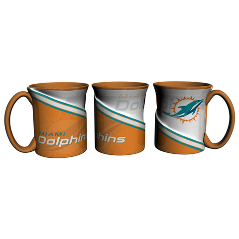 Miami Dolphins Coffee Mug 18oz Twist Style