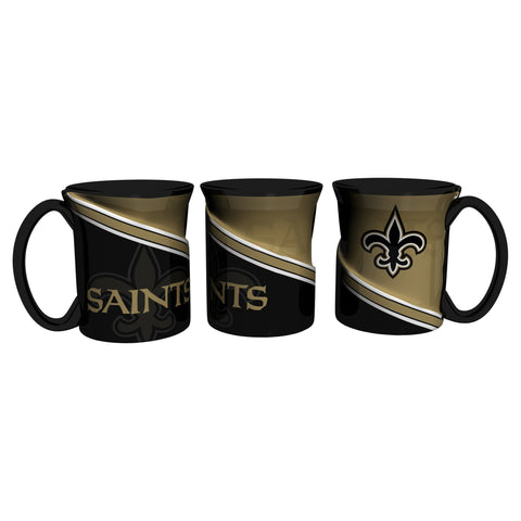 New Orleans Saints Coffee Mug 18oz Twist Style