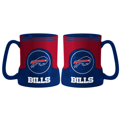 Buffalo Bills Coffee Mug - 18oz Game Time (New Handle)