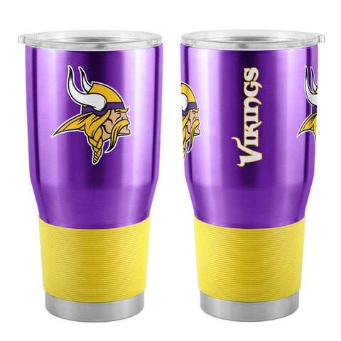 Minnesota Vikings Travel Tumbler 30oz Ultra Purple