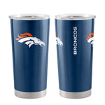 Denver Broncos Travel Tumbler 20oz Ultra Navy