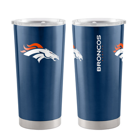 Denver Broncos Travel Tumbler 20oz Ultra Navy